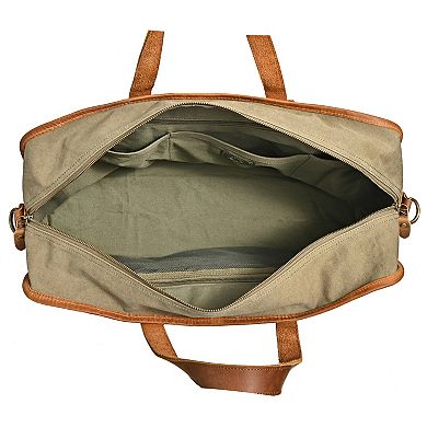Tsd Brand Valley Oak Convertible Weekender Duffel