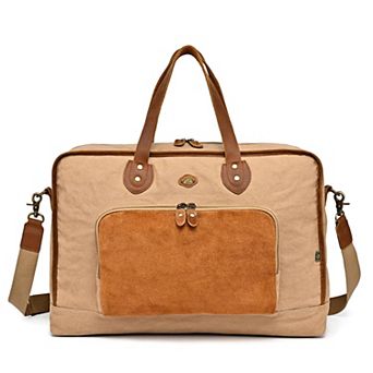 Tsd Brand Valley Oak Convertible Weekender Duffel