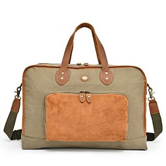 Tsd Brand Valley Oak Convertible Weekender Duffel