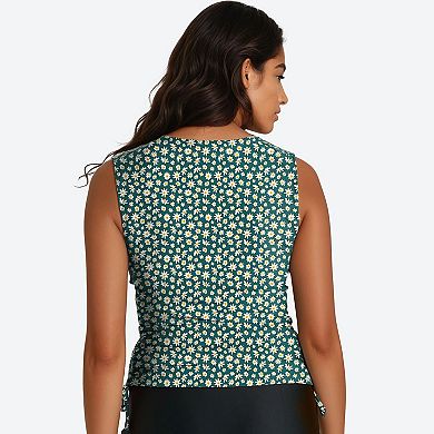 Closed Back Maya Women's Tankini Swim Top