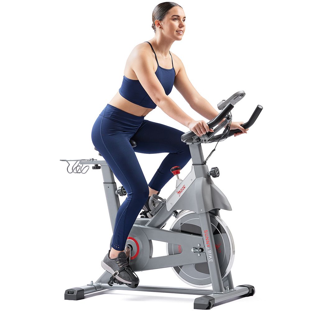 Aerobic Exercise Kohls Spin Bike Sunny Health Fitness Smart