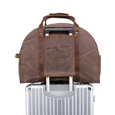 Tsd Brand Stone Creek Suede Travel Bag