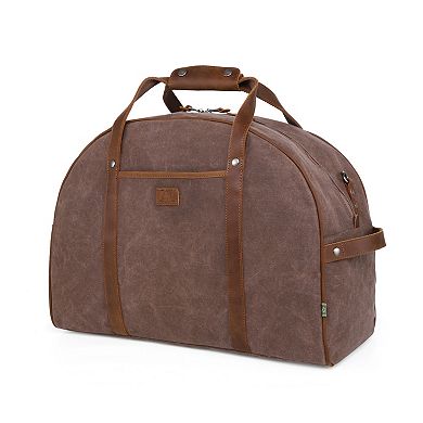 Tsd Brand Stone Creek Suede Travel Bag