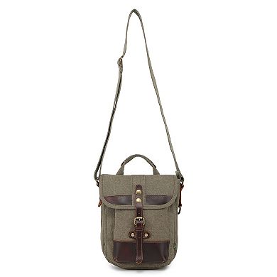 Tsd Brand Valley Trail Leather Crossbody Bag