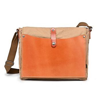 Tsd Brand Super Horse Leather Messenger Bag