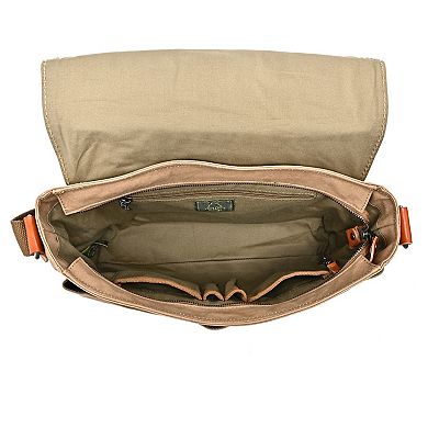 Tsd Brand Super Horse Leather Messenger Bag