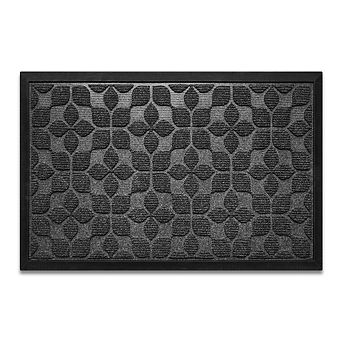 G128 Geometric Floral Pattern Doormat For Indoor/outdoor Use