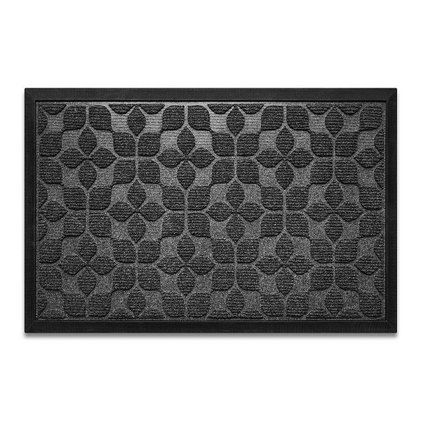 G128 Geometric Floral Pattern Doormat For Indoor/outdoor Use