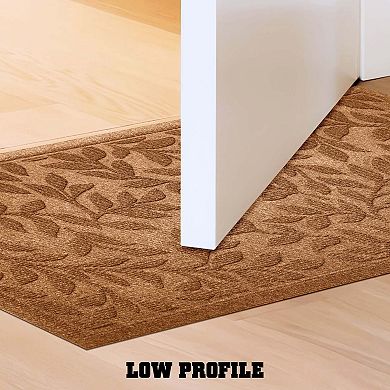 G128 Leaves Pattern Doormat For Indoor/outdoor Use