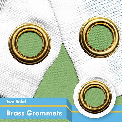 G128 3x5ft 1pk San Marino Printed 150d Polyester Brass Grommets Flag