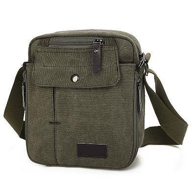 Canvas Crossbody Bag: Phone Tablet Pc Shoulder Bag