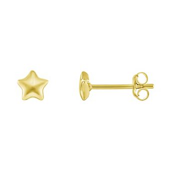 PRIMROSE Sterling Silver Star Stud Earrings