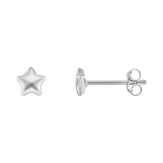 PRIMROSE Sterling Silver Star Stud Earrings