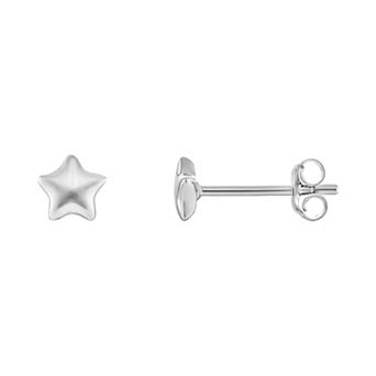 PRIMROSE Sterling Silver Star Stud Earrings