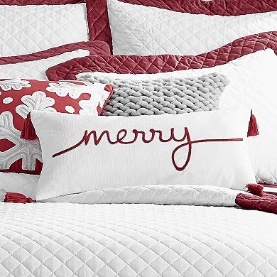 Levtex Home All is Bright Merry Throw Pillow