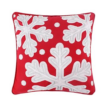 Levtex Home All is Bright Snowflake Throw Pillow