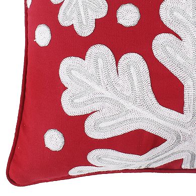 Levtex Home All is Bright Snowflake Throw Pillow