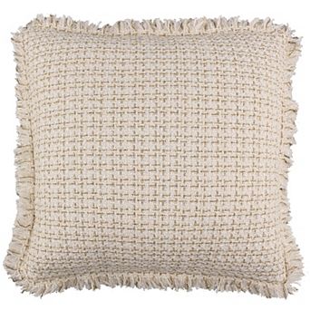 Levtex Home Cosima Textured Fringe Throw Pillow