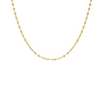PRIMROSE 24k Gold over Sterling Silver Butterfly Chain Necklace