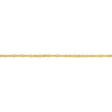 PRIMROSE 24k Gold over Sterling Silver Butterfly Chain Necklace