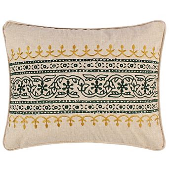 Levtex Home Kimpton Embroidered Rectangular Throw Pillow