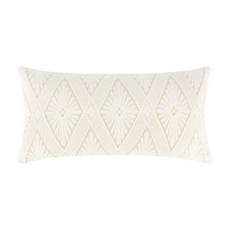 Levtex Home Lorrance Diamond Embroidered Throw Pillow