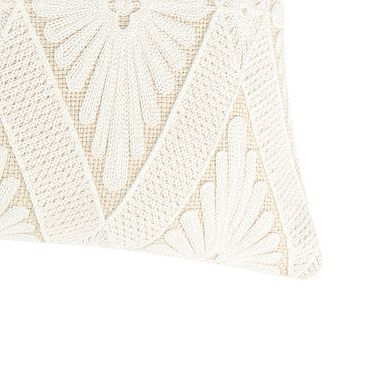 Levtex Home Lorrance Diamond Embroidered Throw Pillow