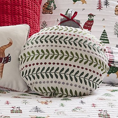 Levtex Home Christmas Ornament Throw Pillow