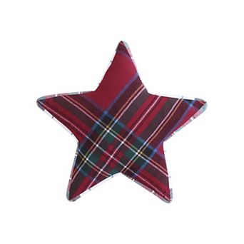 Levtex Home Spencer Plaid Star Throw Pillow