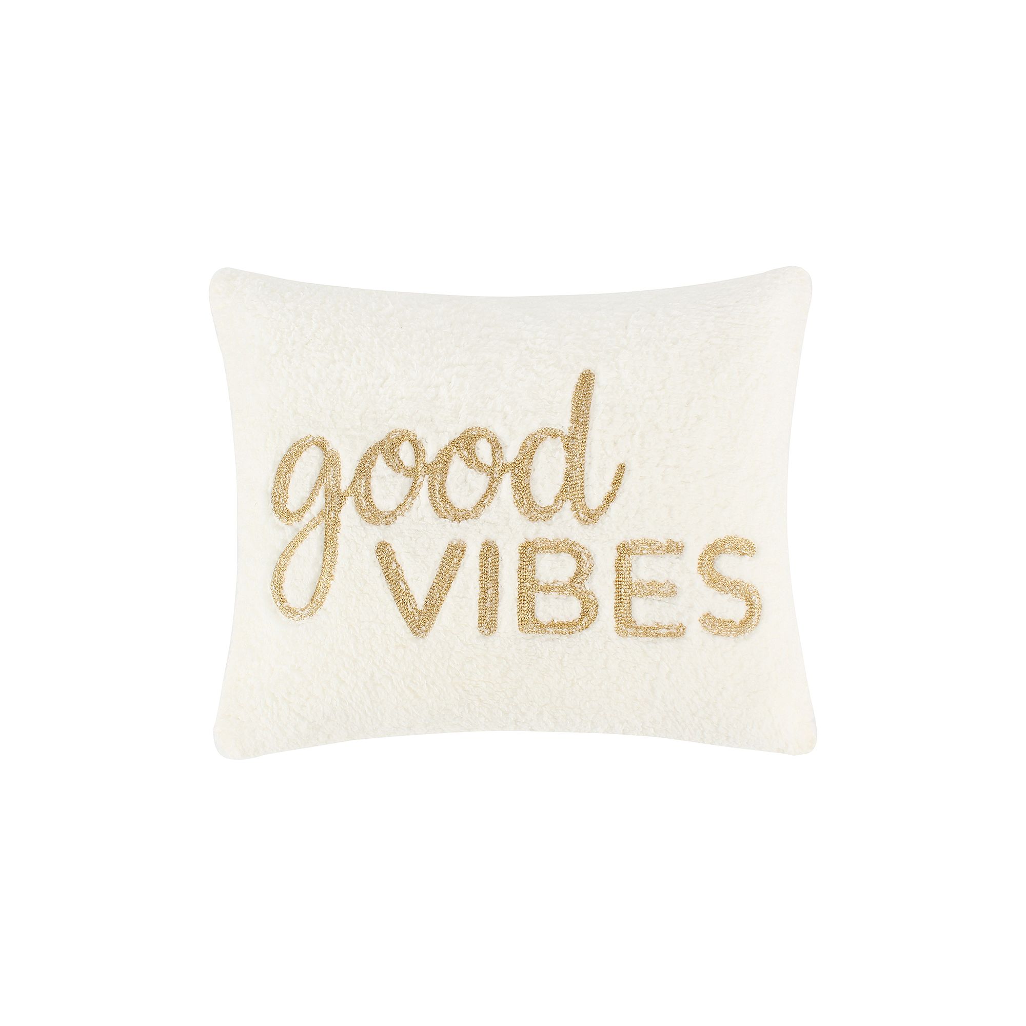 Levtex Home Tamiya Good Vibes Throw Pillow, White