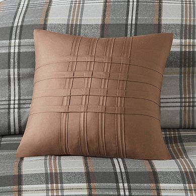 Intelligent Design Liam Plaid Comforter Set with Throw Pillow