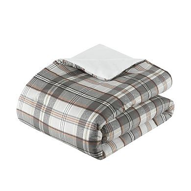 Intelligent Design Liam Plaid Comforter Set with Throw Pillow