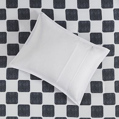 Intelligent Design Lana Checkered Comforter Set with Throw Pillow
