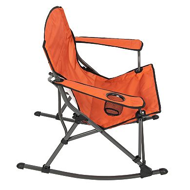 Rio Camp & Go Soft Arm Quad Rocker Outdoor Folding Rocking Chair