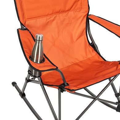 Rio Camp & Go Soft Arm Quad Rocker Outdoor Folding Rocking Chair