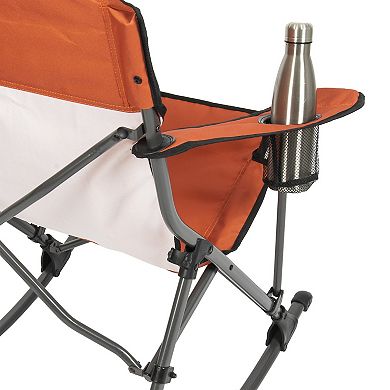 Rio Camp & Go Soft Arm Quad Rocker Outdoor Folding Rocking Chair