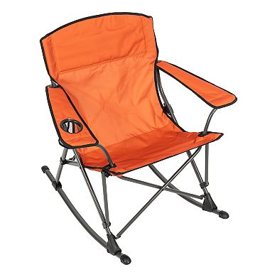 Rio Camp & Go Soft Arm Quad Rocker Outdoor Folding Rocking Chair