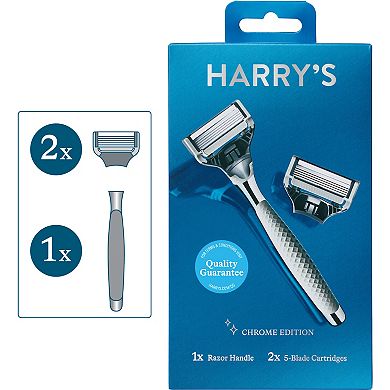 Harry's Chrome Edition Razor Handle