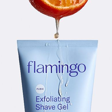 Flamingo Pubic Exfoliating Shave Gel