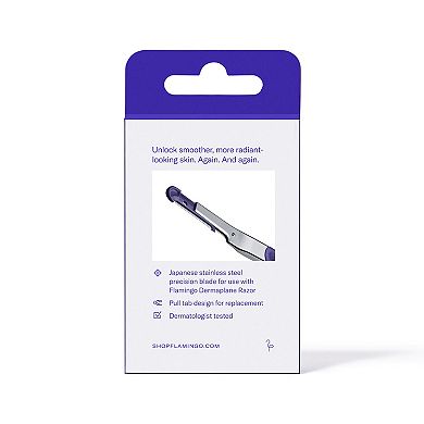 Flamingo Non-Disposable Dermaplane 6-Count Cartridges