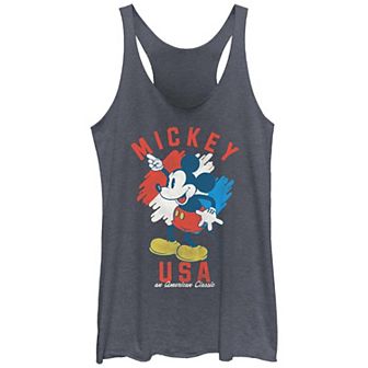 Disney's Mickey Mouse Juniors' USA American Classic Graphic Racerback Tank