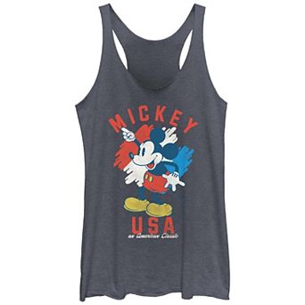 Disney's Mickey Mouse Juniors' USA American Classic Graphic Racerback Tank
