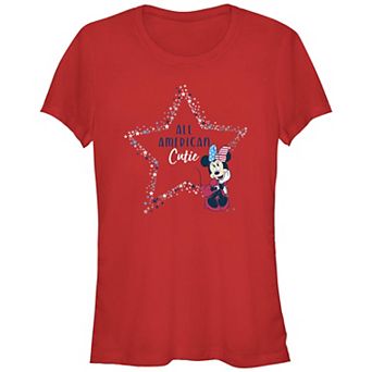 Disney's Minnie Mouse Juniors' All American Cutie Graphic Tee