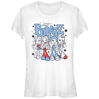 Juniors' Bratz Americana Style Graphic Tee