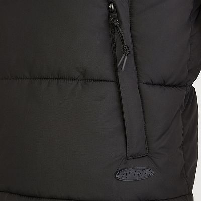 Veste Puffer Prince And Fox Aeropostale Homme Taille XL Rouge - Occasion Très Bon état