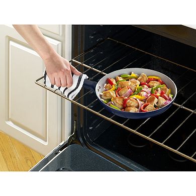 T-Fal Essentials 20-Piece Non-Stick Ceramic Pots & Pans Cookware Set