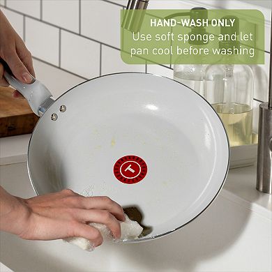 T-Fal Essentials 3-qt. Non-Stick Ceramic Saucepan with Lid