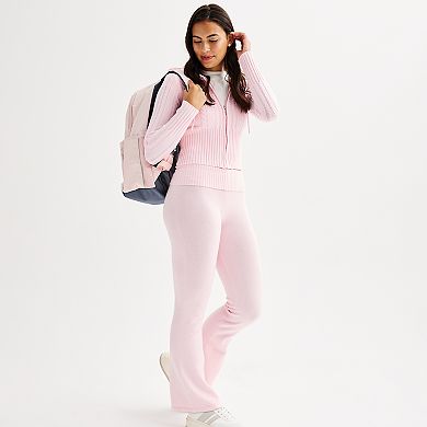 Juniors' Harper & Ivy Zip-Up Hooded Sweatshirt
