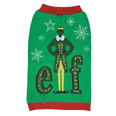 Elf Holiday Buddy the Elf Pet Sweater