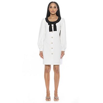 Women's ALEXIA ADMOR Miyako Low Scoopneck Mini Dress